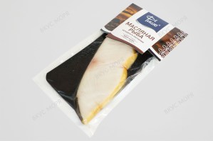 Масляная рыба филе-кусок холодного копчения, 150 г