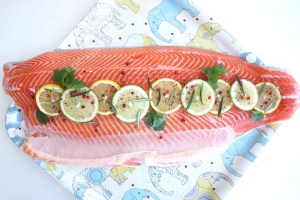 Форель морская пласт охлажденный, 1,9 кг
